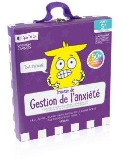 JEU OPEN THE JOY - TROUSSE DE GESTION DE L'ANXIÉTÉ